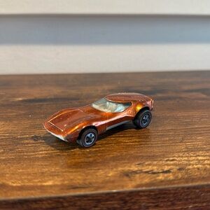 Hot Wheels redline Orange Torero, 1968 USA, Front Hood Opens